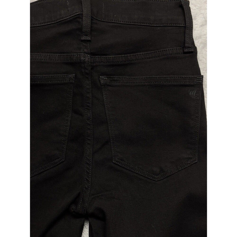 Madewell Roadtripper High-Rise Women's Black Stretch Denim Jeans Size 24 - Picture 7 of 14
